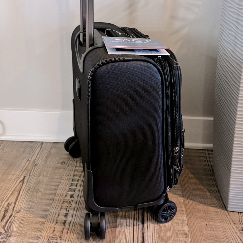 American Tourister Black Rolling Travel Bag - Picture 9 of 16